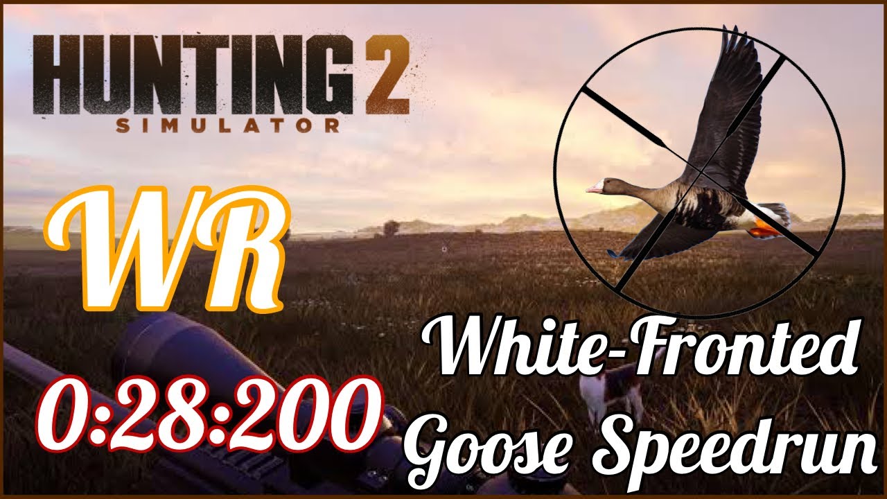 Hunting Simulator 2 | White-fronted Goose Speedrun | 0:28:200 | [World Record]