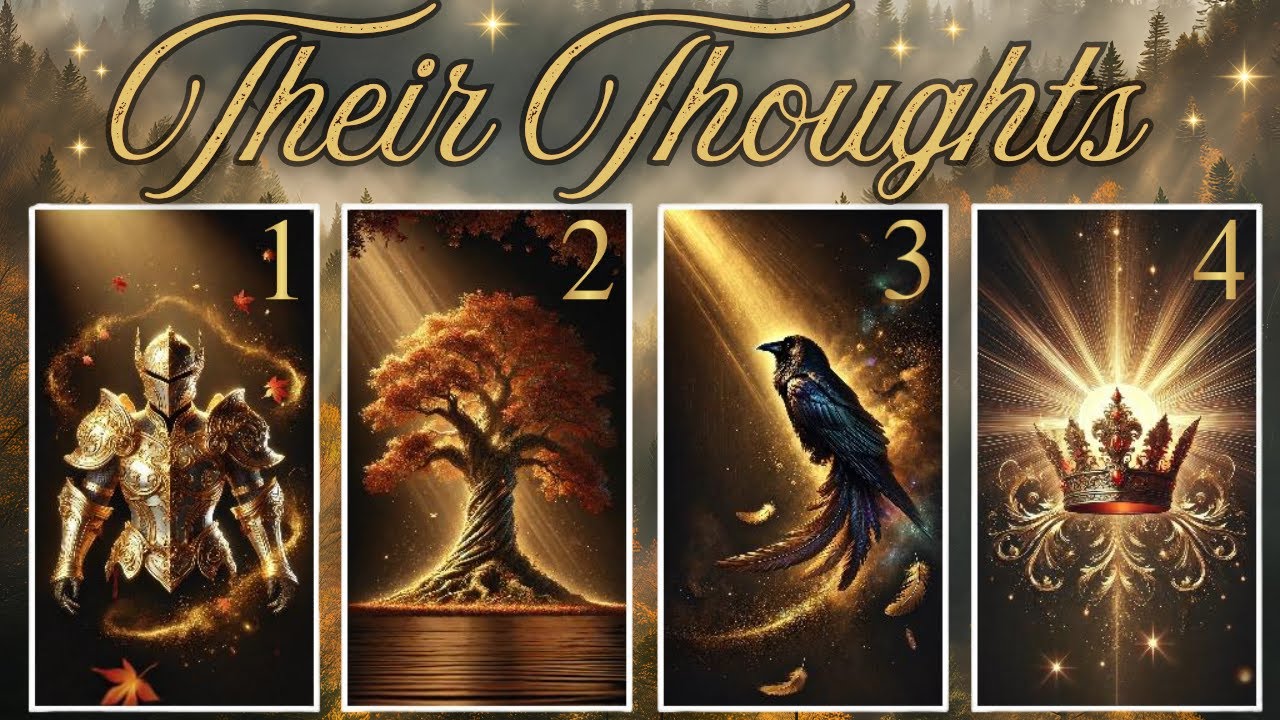 🗡️ THEIR THOUGHTS 🗡️ Pick A Card Tarot Love