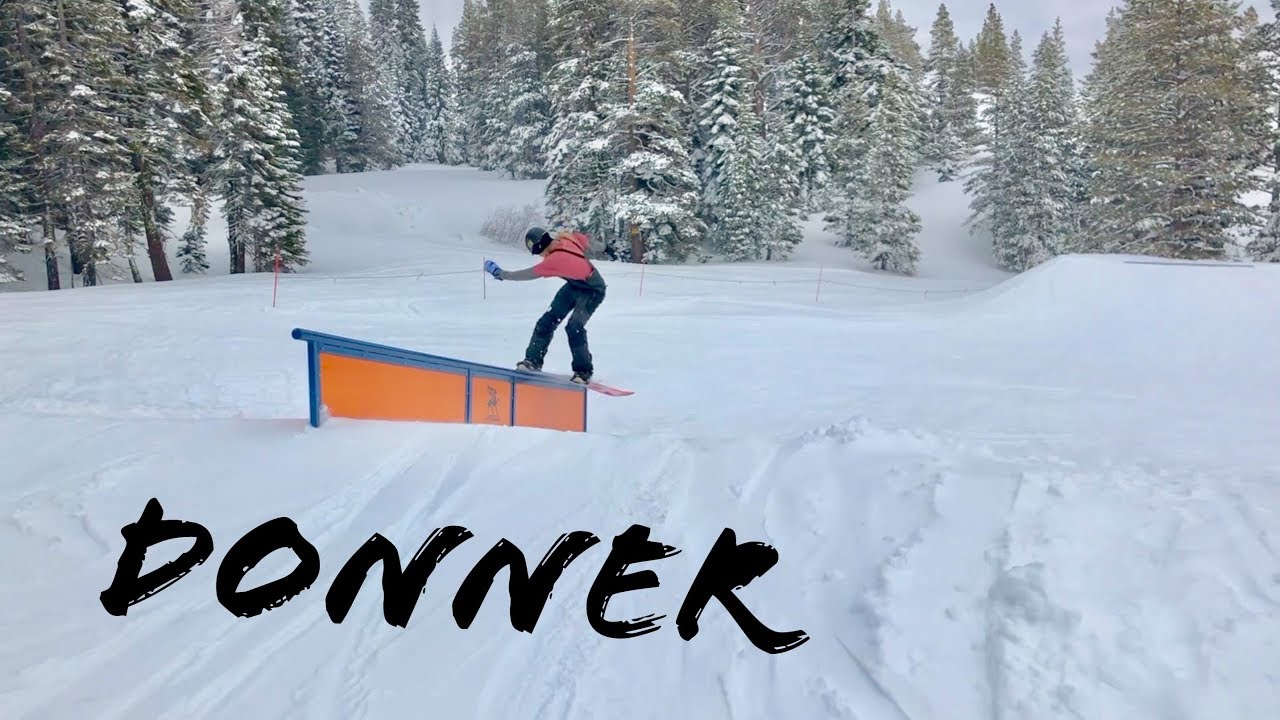 MY FIRST TIME SNOWBOARDING at DONNER SKI RANCH TAHOE 2019 YouTube