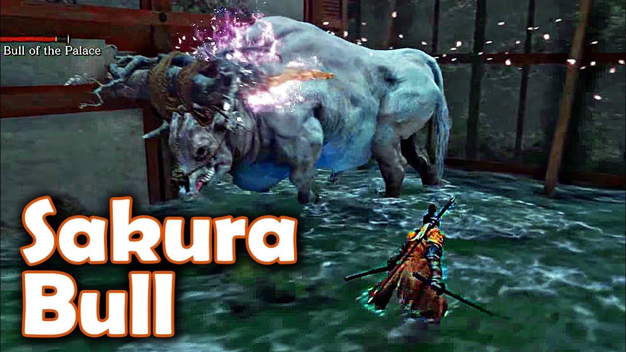 SEKIRO: Shadows Die Twice - Sakura Bull of the Palace Boss Fight #28