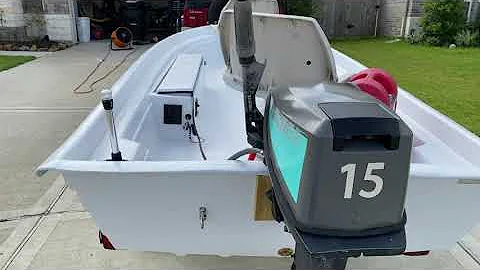 VLOG 22 2021 Project Micro Skiff 14 Part 7 LeeCraf...