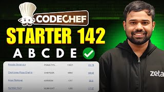 A-E | Codechef Starters 142 Editorials | Number Hunt | Array Removal | Abhinav Awasthi Profile