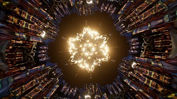 Spirit Consciousness Sacred Geometry 3d Seamless Loop Infinite Psychedelic Experience Looped Video