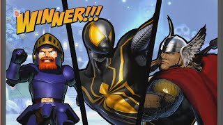 UMVC3 - THOR/ARTHUR/SPIDER-MAN ONLINE 5!