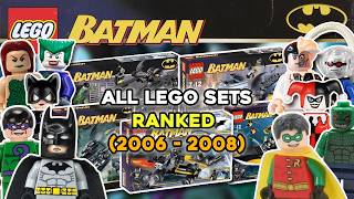 LEGO Batman - All Classic Sets Ranked! (2006 - 2008)