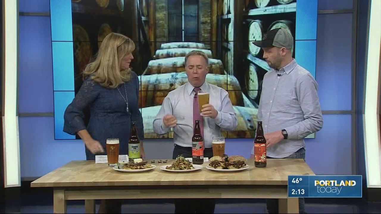 Great food & beer with Burnside Brewing