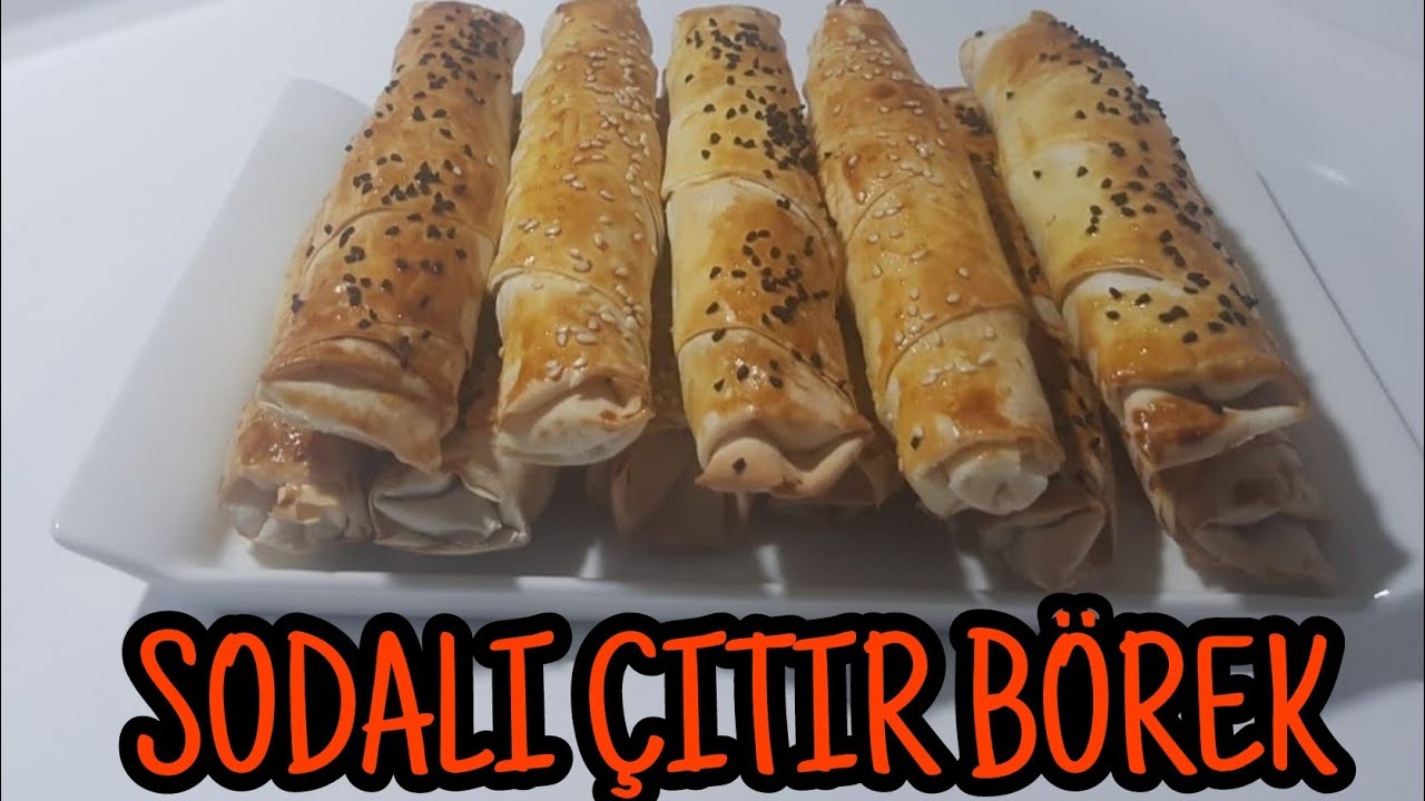İFTARA BU PRATİK BÖREĞİ YAPIN???? PEYNİRLİ VE SODALI KOLAY BÖREK TARİFİ