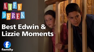 Life With Derek | Top Edwin & Lizzie Moments | Family Channel