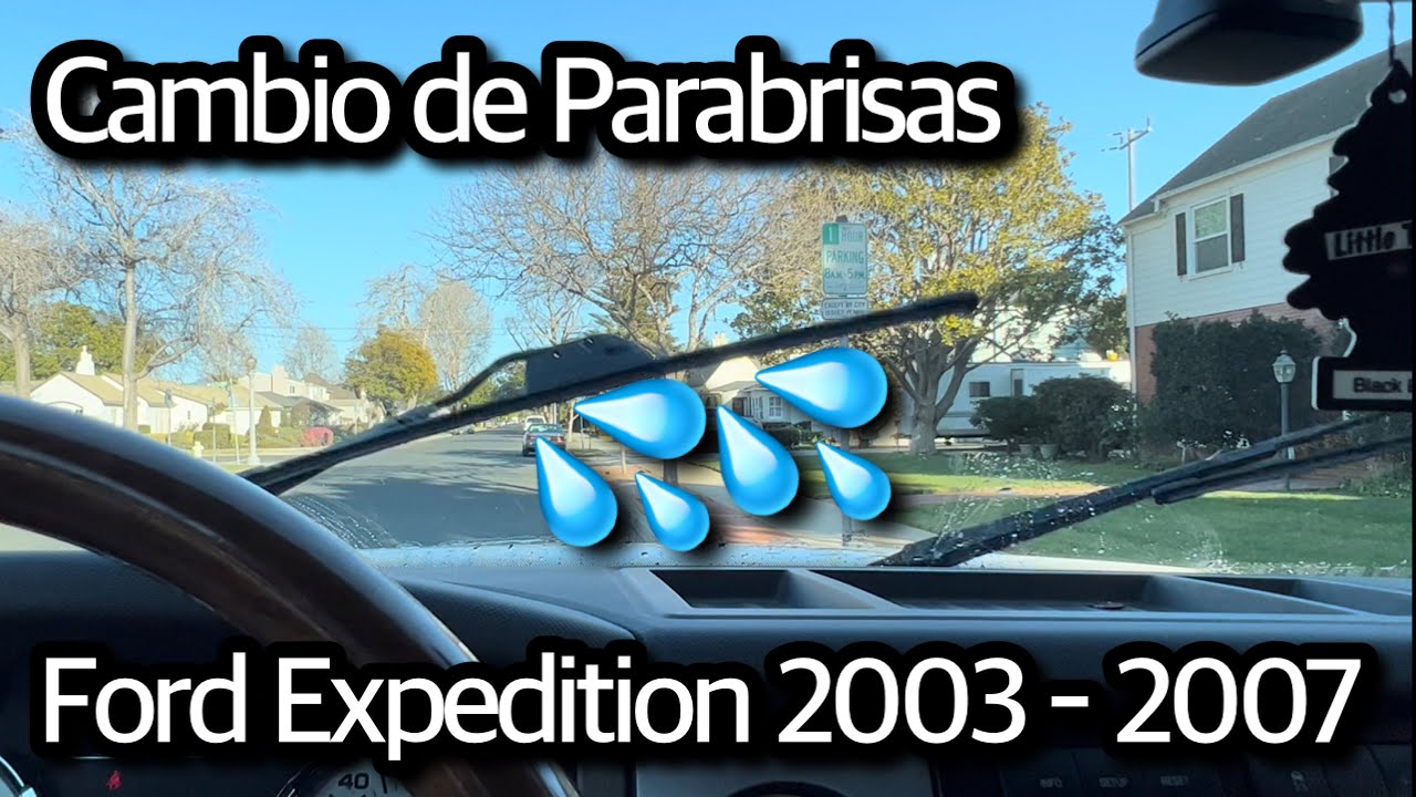 Como Cambiar Las Parabrisas Windshield Wiper Blade Ford Expedition 2003