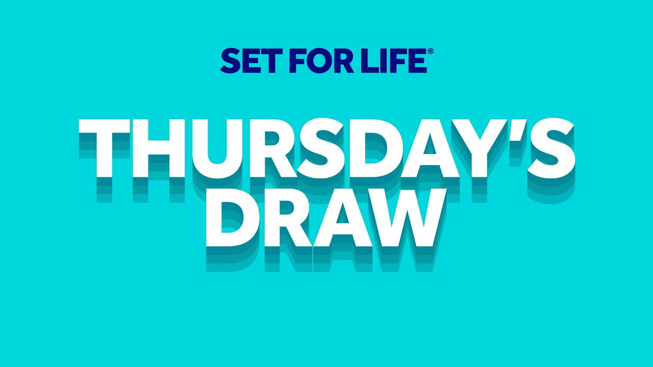 ⁣The National Lottery Set For Life draw results from Thursday 13 June 2024