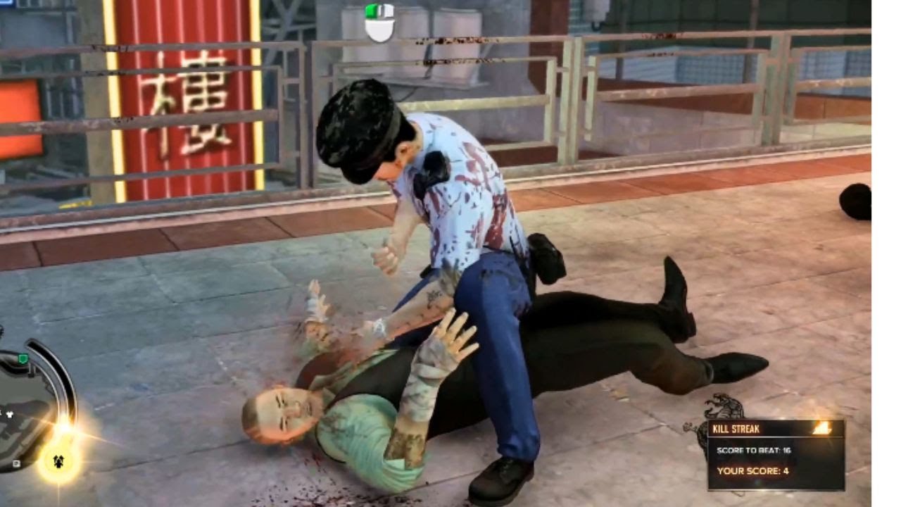 Sleeping Dogs -  Gang Fights , Shootout Police Officer Rampage - Funny & Brutal Moments