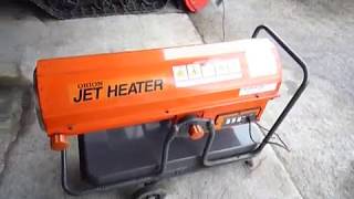 ジェットヒーター点火確認・オリオンジェットヒーター