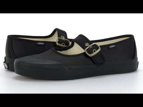 VANS★MARY JANE STRAPS★L BLACK Vans Mary Jane SKU: 9953042 - YouTube