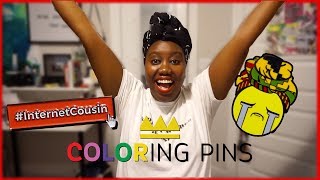 🗣️New Merch! | My Collab w/ Coloring Pins 😭🙌🏿 screenshot 2