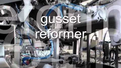 imeco ABP120 High speed fully automatic bag filling line (gusset paper bags)