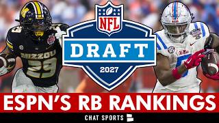 ESPN’s Top 5 Running Backs For The 2027 NFL Draft Ft. Kewan Lacy, Ahmad Hardy & Jadan Baugh