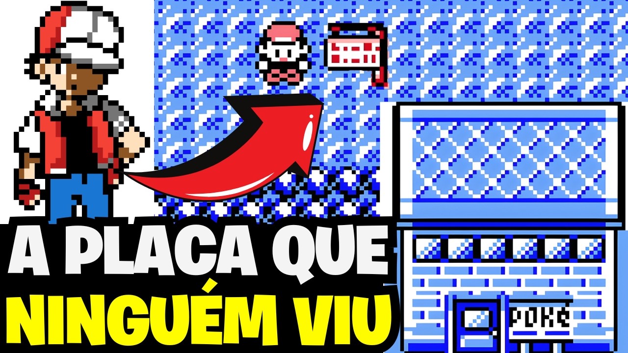 ESSE BUG REVELOU UMA PLACA ESCONDIDA EM POKÉMON