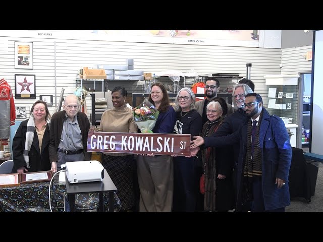 Kowalski Street Naming 2026