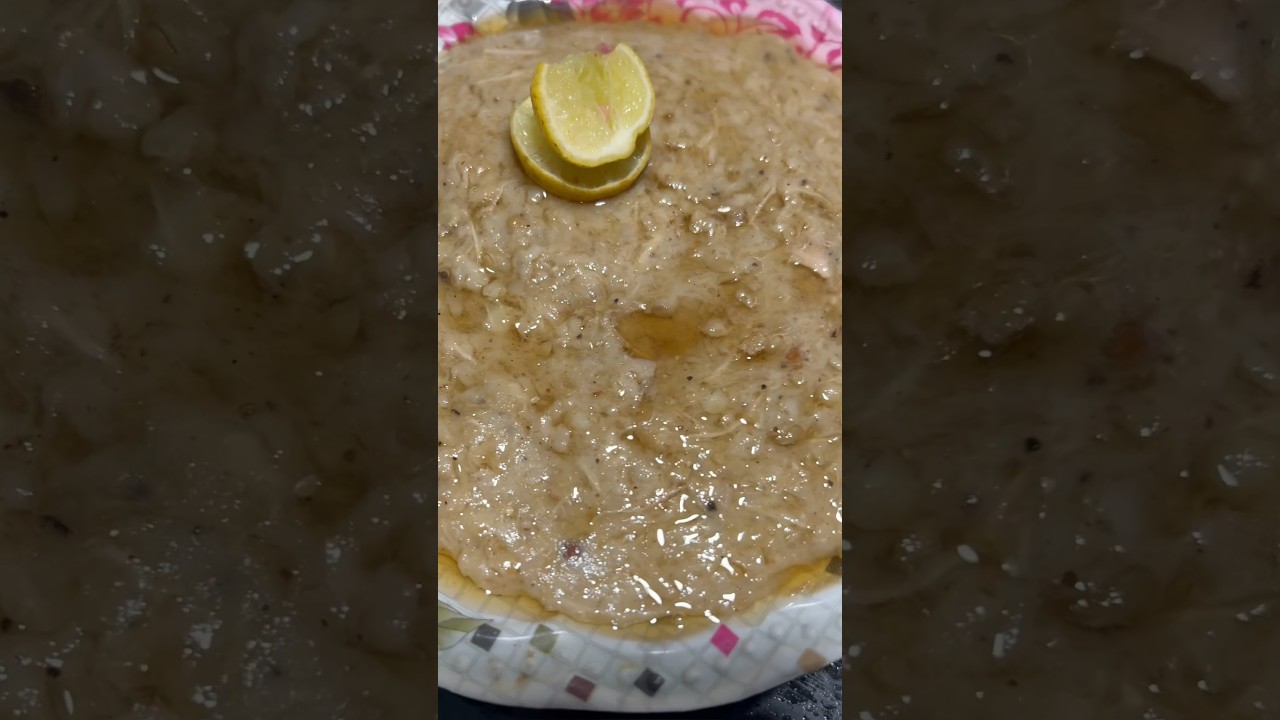 Arabic Style Chicken Haleem 