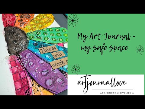 Making your art journal your safe space