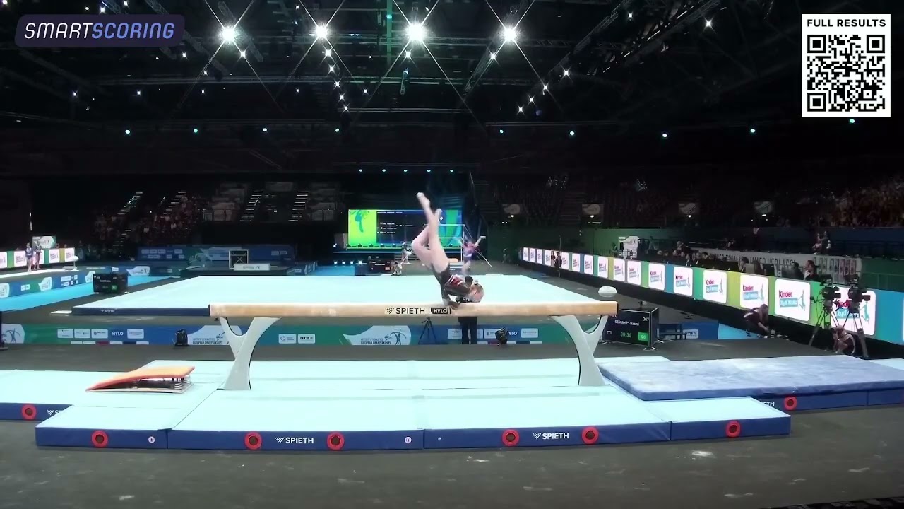 Naomi Descamps. 2025 European Championships. Qual/TF. BB
