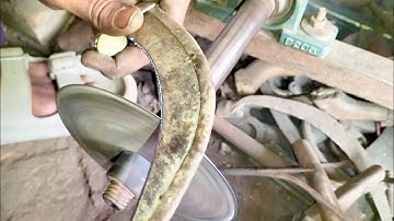 Sickle Sharpening with a Machine