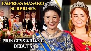 Two Tiara Debuts in One Night! Empress Masako and Princess Ariane Shine in Historic Jewels