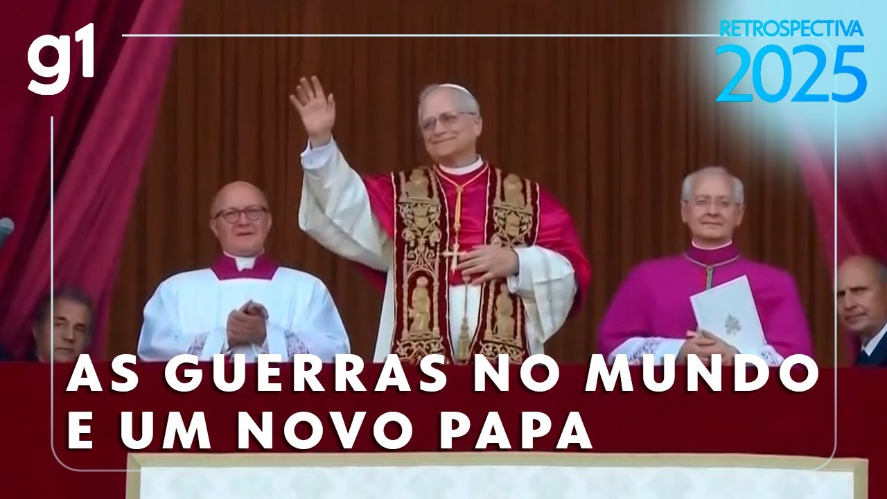 Plano para Gaza e a escolha de um novo papa marcaram 2025