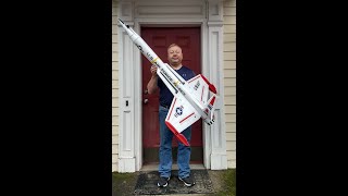 4 diameter upscale Estes Interceptor R/C rocket glider