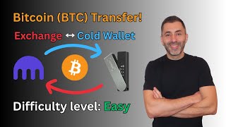 How to transfer Bitcoin (BTC) from Kraken to Ledger Nano S Plus and back
