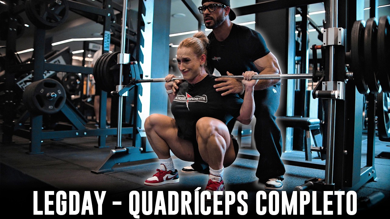 LEGDAY, QUADRÍCEPS COMPLETO - 4 WEEKS OUT ARNOLD OHIO !