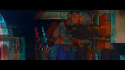 STARCHASER 3-D anaglyph version Part 6