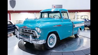 1957 Chevrolet Cameo Startup & Walk Around | For Sale at GT Auto Lounge