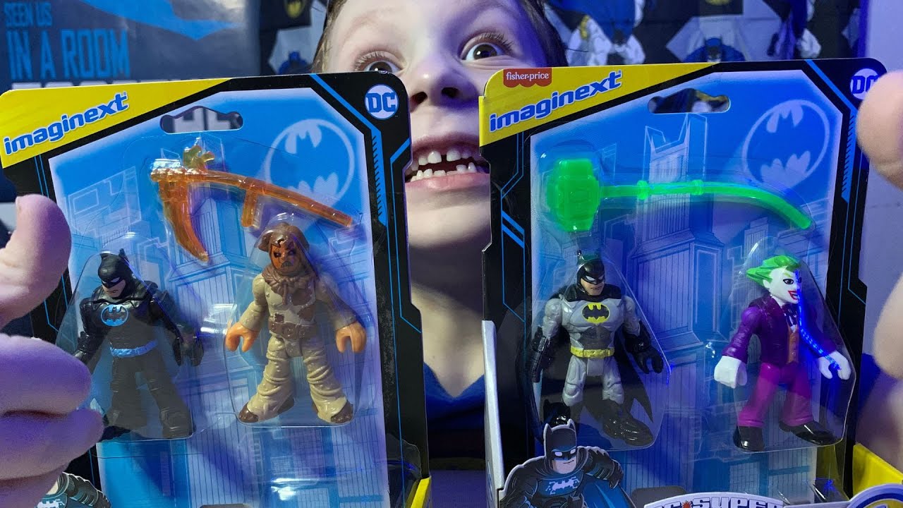 IMAGINEXT Batman & Scarecrow and Batman & Joker!!!!!!