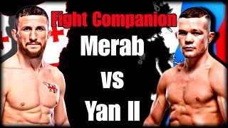 UFC 323 Merab vs. Yan 2 LIVESTREAM Fight Companion