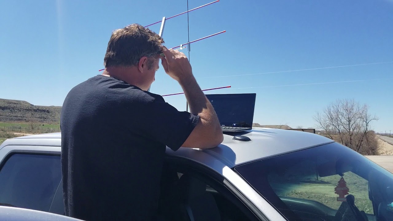 HAB 2019 tracking the balloon near Myton, UT YouTube