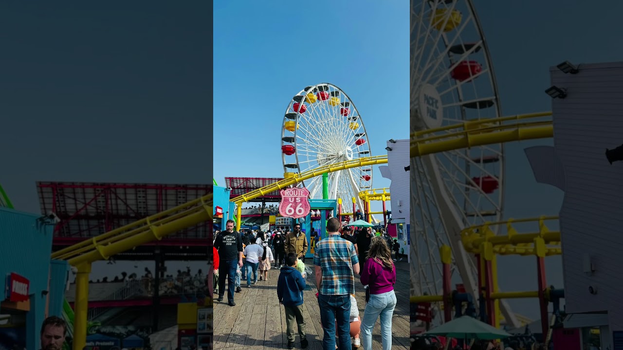 Santa Monica USA Trip 🌴 | Beachfront Adventure & Coastal Vibes