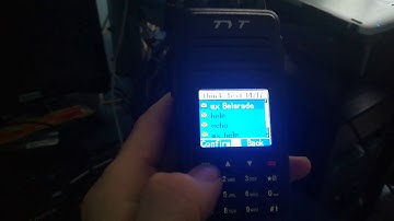 TYT md380 sms WX info