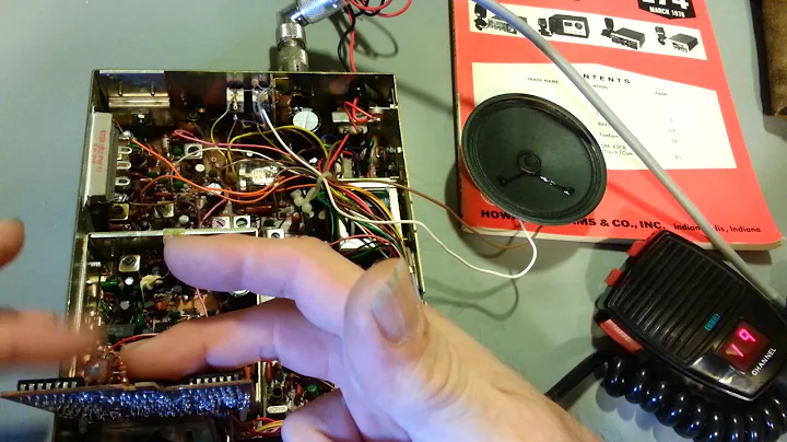 SBE-43CB Touch Com 40 CB radio overview.