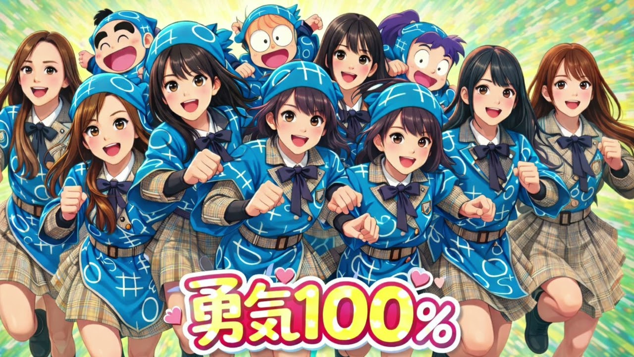 もしも乃木坂46が『勇気100%』を歌ったら