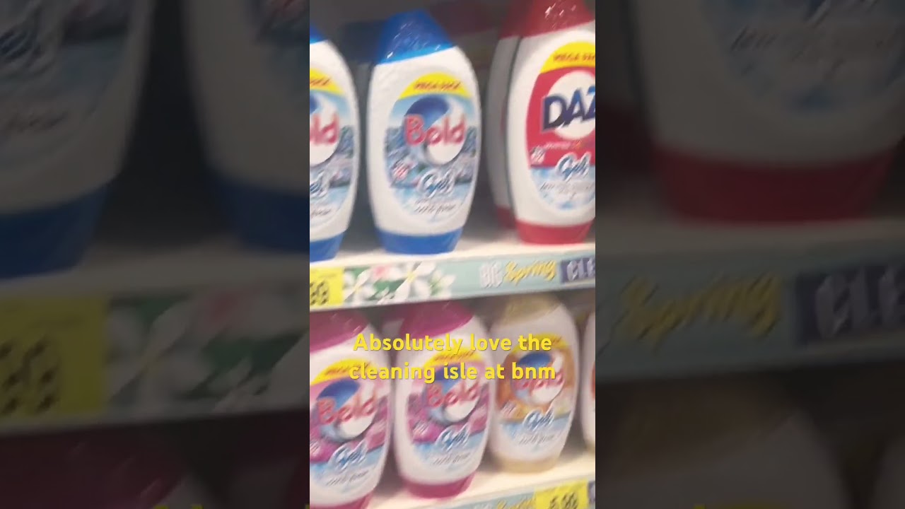 BnM cleaning products 