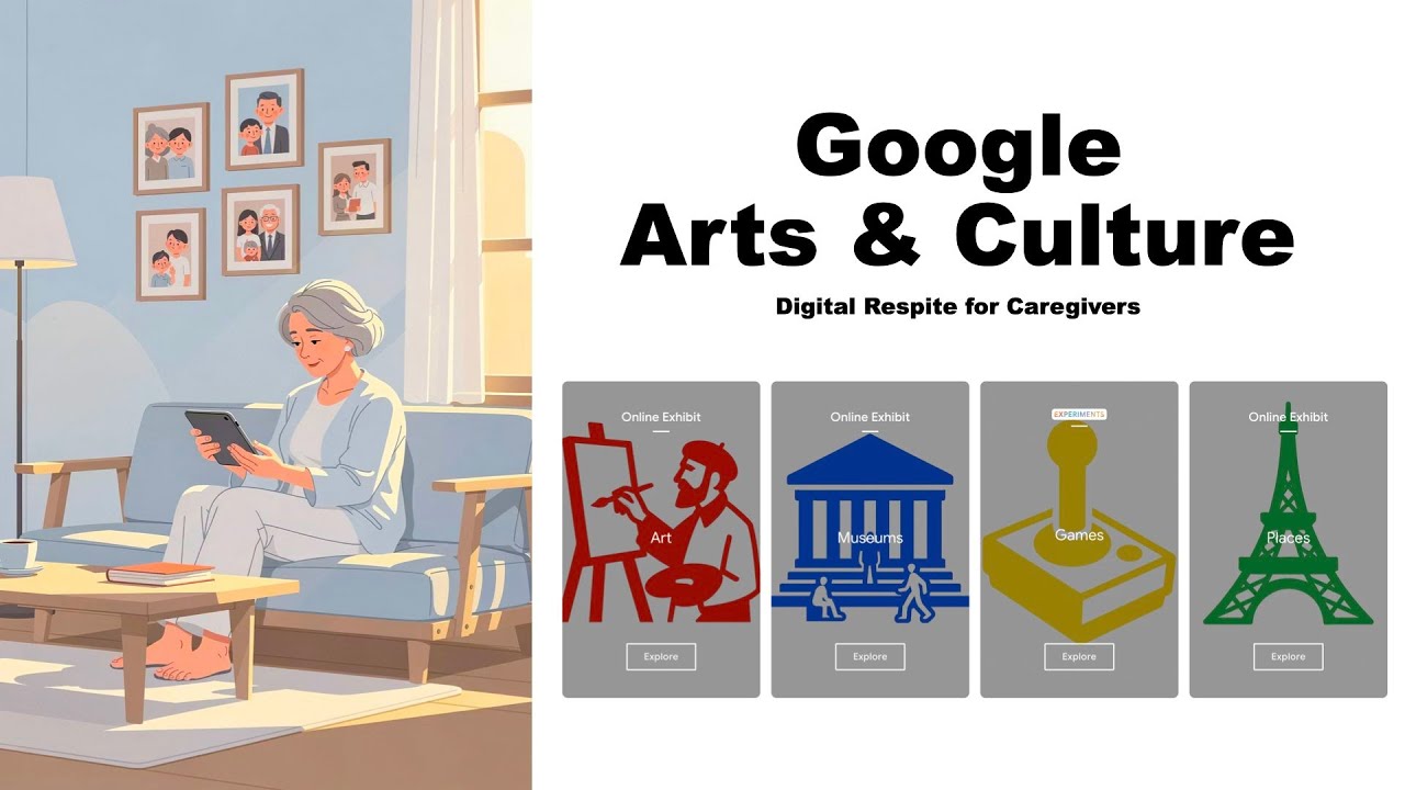Google Arts and Culture Digital Respite for Caregivers