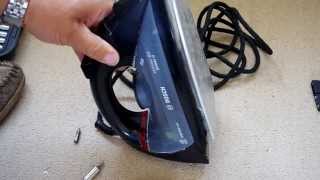 Bosch steam iron burning smell and smoke - fault identified