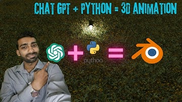Convert Python Code to Animation || Blender 3D || By Bright Code Productions || Hindi/ Urdu