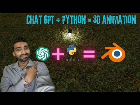 Convert Python Code to Animation || Blender 3D || By Bright Code Productions || Hindi/ Urdu