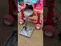 Mini Tractor Cement Mixer 🚜 | Satisfying Concrete Pouring | Mini Construction #shorts