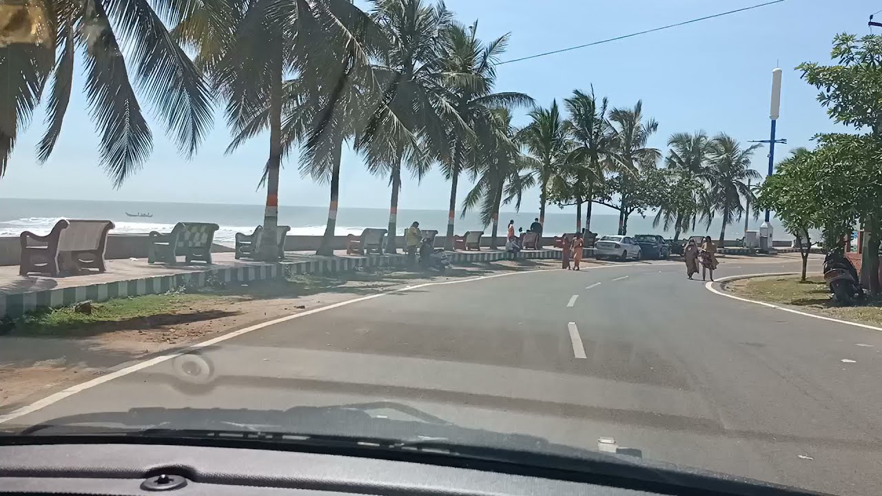 Bheemili to RK Beach | Vizag Beach Road | #Vizag Roads