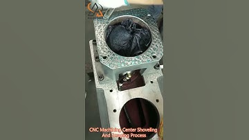 CNC Machining Center Shoveling And Scraping Process