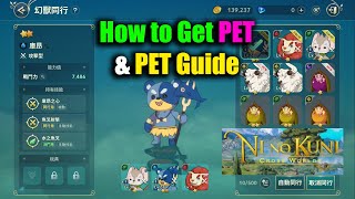 Ni no Kuni: Cross Worlds How to Get More PET & PET Guide