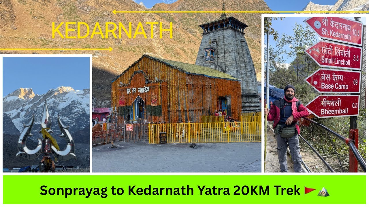 Sonprayag to Kedarnath Trek | EP-2 | Faith, Pain & Power 🚩🔱